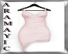 Pink Butterfly Wrap Dres