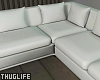 White Long Couch