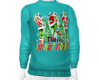 LIQUID GRINCH SWEATER