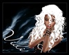 white hair