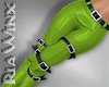 Ms Grinchy Leather Pants