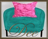 Teal & Pink Chair