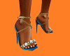 blue elegant shoes