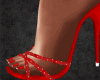 (KUK)red cute heels