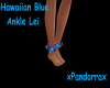 Blue Lei Anklet