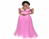 pink empire dress