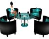 !T! Table n Chairs Teal