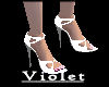 (V) White heels
