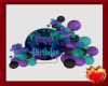 Birthday Ballons Sign