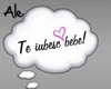 A| "Te iubesc" Bubble