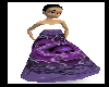 purple prego dress