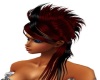 Red W/Black Clover Hair