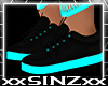 Neon Glow Blue Kickz