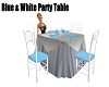 Blue & White Party Table