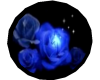 Angels Blue Rose Rug