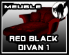 Red Black Divan 1