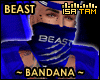 ! Blue Beast Bandana