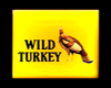wild turkey bar table