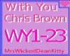 With You Chris brown