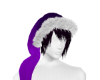 Santa hat Purple Hair