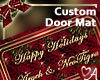 .a Xmas Doormat Custom