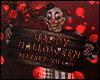 happy halloween clown