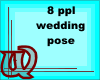 8ppl Wedding Pose