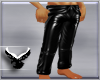 (ES) Blk Leather Pants