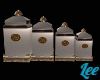 Gray Canister Set