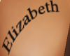 tatoo Elizabeth