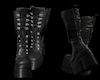 Goth boots black