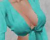 A~ Teal Powder Blouse