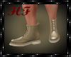 ^HF^ Tan Boots