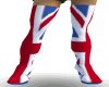 Union Flag Thigh Boots