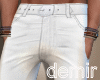 [D] Nell white pants