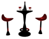 Goth Bar table set