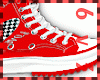 6v3| Red Love Converse