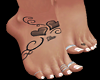 Summer Feet+rings n tatt