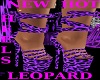 HOT LEOPARD PURPLE HEELS