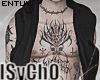S * Hoodie + Tattoo BK