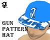 a!| Gun Pattern Hat
