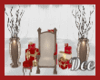Santa Chair w/ Gifts