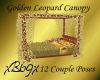 [B69]Golden Leopard Bed