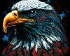 USA Proud Eagle Sticker