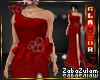 zZ Gown Flower Red