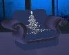 Blue Christmas Chair II