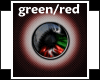 (IZ) Art Deco Green/Red