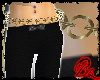 [bz] Gold Chained Belt