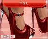 PSL Red Strap Heels