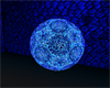Blue Neon Animated Lamp